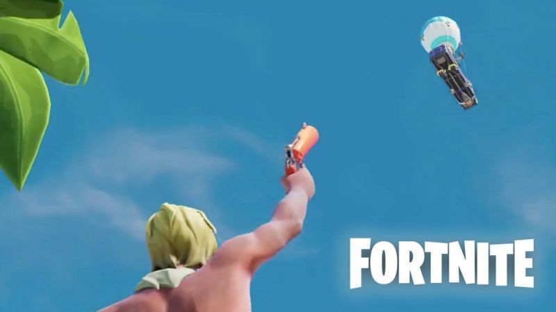 Fortnite İşaret fişeği tabancası nerede?