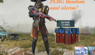 pubg hesap silme