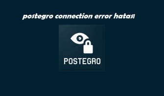 postegro connection error hatası