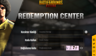 pubg mobile redeem code güncel 2020