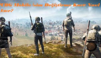 PUBG İsim Değiştirme Kartı Nasıl Alınır ?