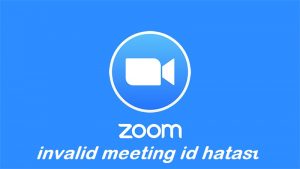 zoom meeting id invalid zoom meeting id invalid