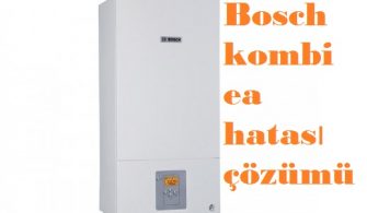 bosch kombi ea hatası