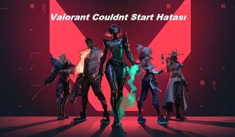 Valorant Couldnt Start Hatası