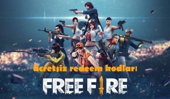Free Fire ücretsiz redeem kodları