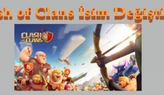 Clash of Clans İsim Değiştirme