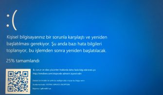 System Service Exception Hatası