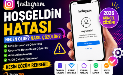 Instagram hoş geldin hatası
