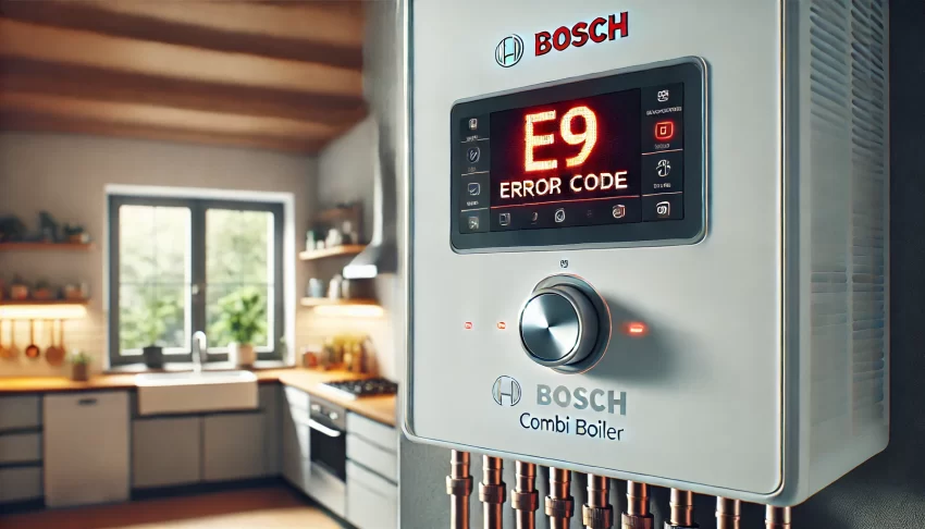 Bosch Kombi E9 Hatası Nedir?