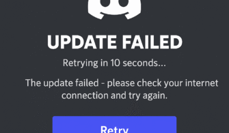 Discord Update Failed Hatası