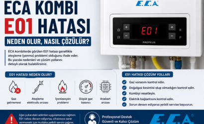 ECA Kombi E01 Hatası Nedir
