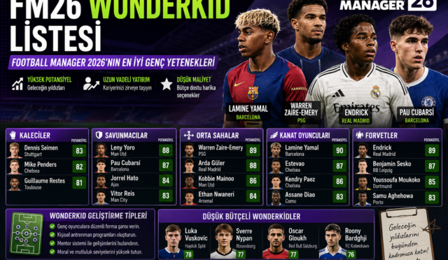 FM26 Wonderkid Listesi