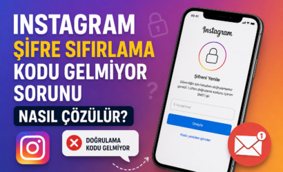 Instagram Şifre Sıfırlama Kodu Neden Gelmiyor