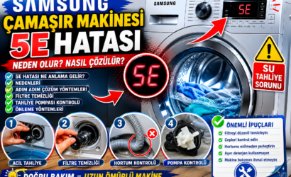 Samsung Çamaşır Makinesi 5E Hatası