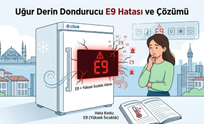 Uğur Derin Dondurucu E9 Hatası Nedir