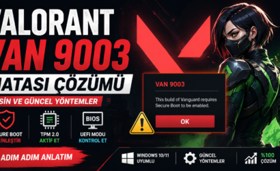 Valorant VAN 9003 hatası