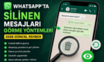 WhatsApp silinen mesajları görme