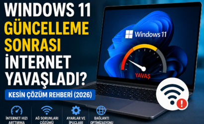 Windows 11 Güncellemesinden Sonra İnternet Neden Yavaşlar