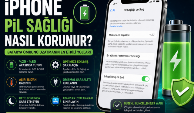 iPhone pil sağlığı nasıl korunur