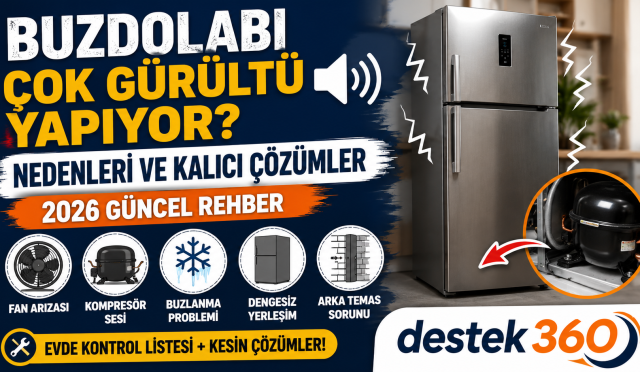 Buzdolabı Çok Gürültü Yapıyor