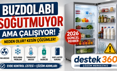 Buzdolabı soğutma sorunları rehberi