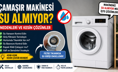 Çamaşır makinesi su almıyor