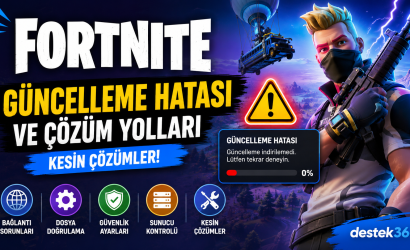 Fortnite güncelleme hatası
