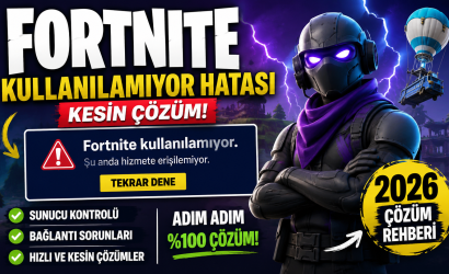 Fortnite kullanılamıyor hatası