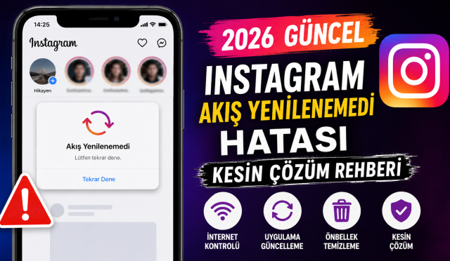 İnstagram akış yenilenemedi hatası