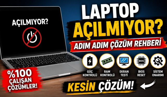 Laptop Açılmıyor