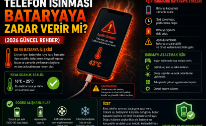 Telefon Isınması Bataryaya Zarar Verir mi (2026 Güncel Rehber)