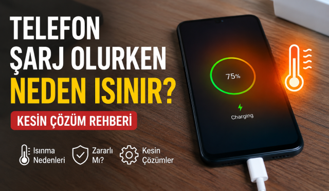 Telefon şarj olurken neden ısınır