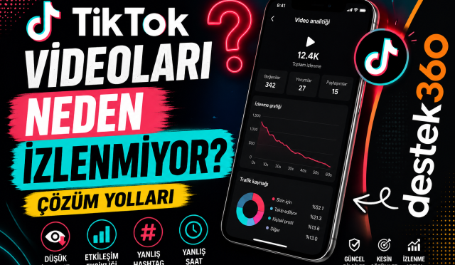 TikTok videoları neden izlenmiyor