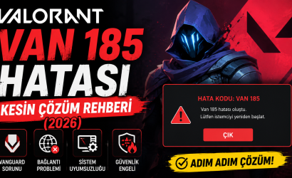 Valorant VAN 185 hatası