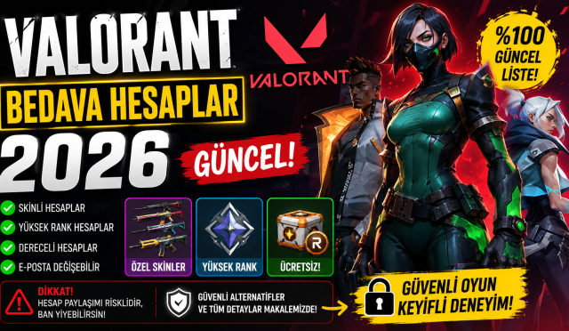 Valorant bedava hesap