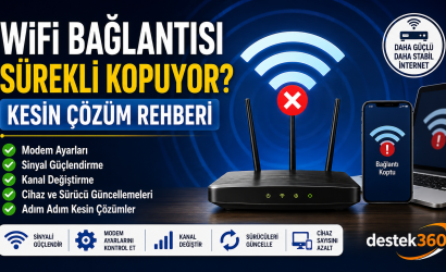 WiFi bağlantısı sürekli kopuyor