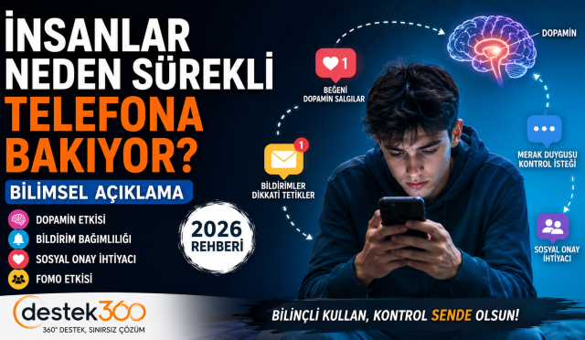 insanlar neden sürekli telefona bakar