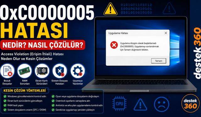 0xC0000005 Hatası