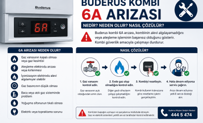 Buderus Kombi 6A Arızası Rehberi