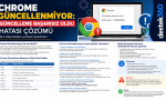 Chrome güncellenmiyor