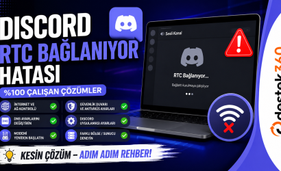 Discord RTC bağlanıyor hatası nasıl çözülür? Kesin çalışan yöntemlerle sesli kanal bağlantı sorununu hızlıca giderin!