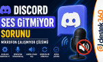 Discord mikrofon çalışmıyor sorunu