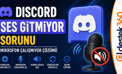 Discord mikrofon çalışmıyor sorunu