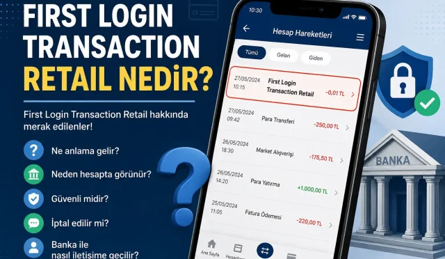 First Login Transaction Retail