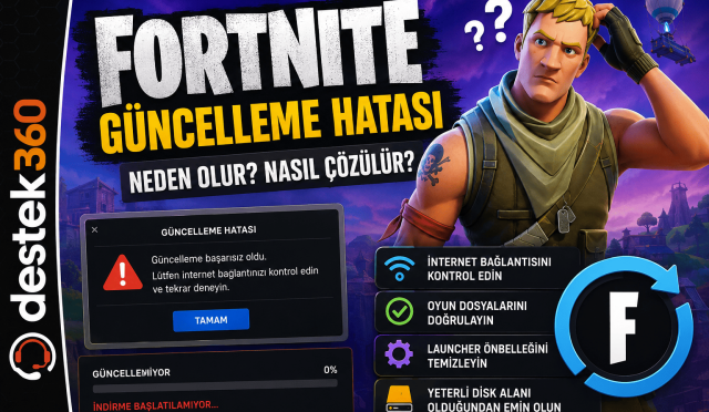 Fortnite Güncelleme Hatası Çözüm Rehberi