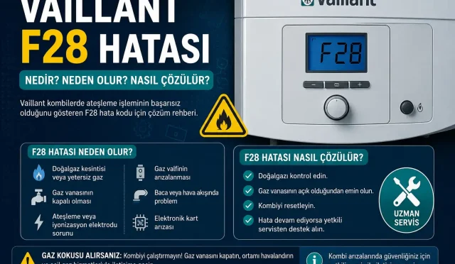 Vaillant F28 hatası