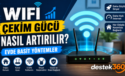 WiFi çekim gücü artırma