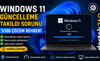 Windows 11 güncelleme takıldı