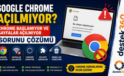 google chrome açılmıyor