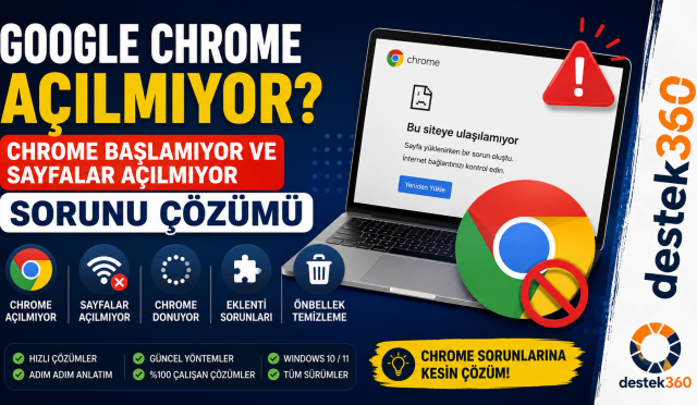 google chrome açılmıyor